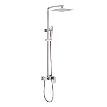 Душевая стойка ABBER Daheim AF8220SPL без излива, сатин