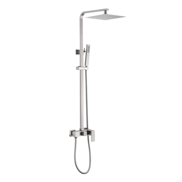 Душевая стойка ABBER Daheim AF8220SPL без излива, сатин