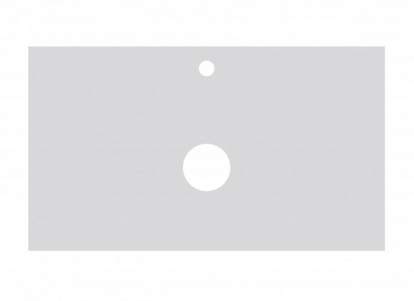 Belbagno Столешница из керамогранита под накладную раковину 616x468 , KEP-60-BO